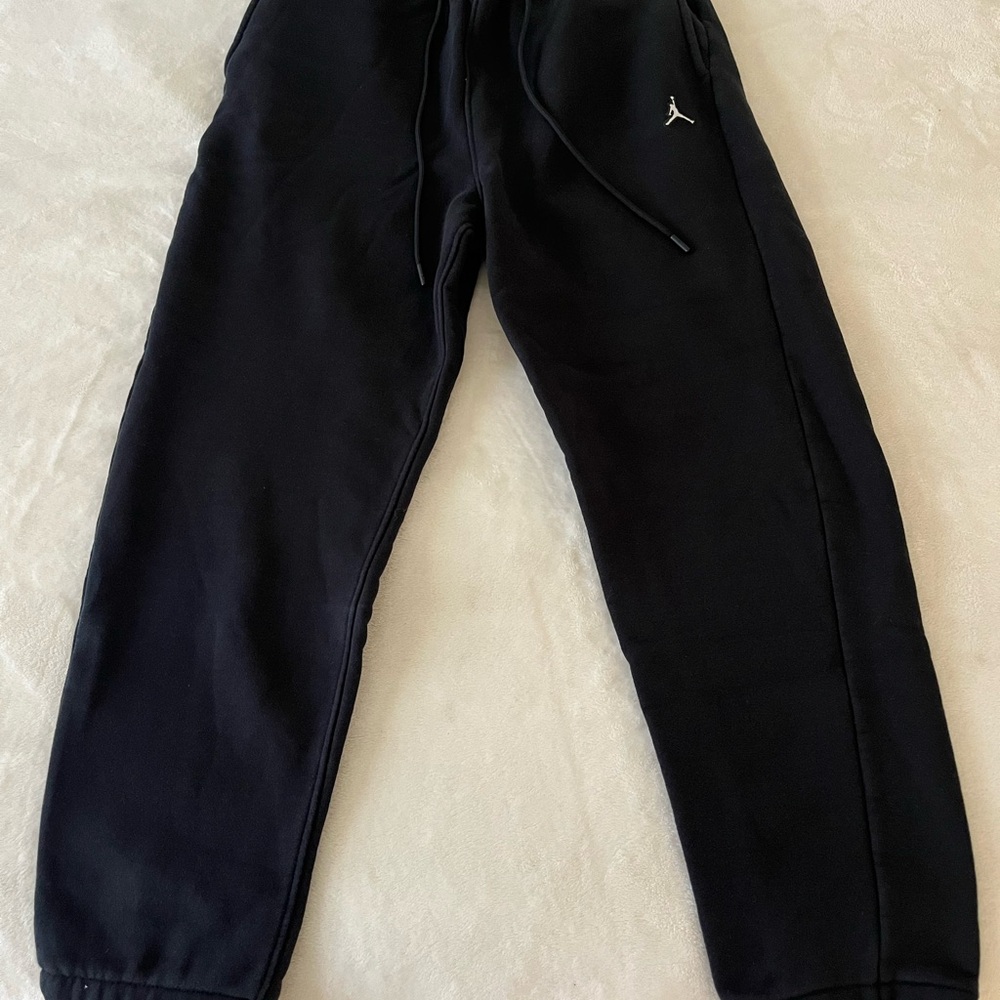 Nike Jordan Black Sweatpants Relaxed Fit - Picture 7 of 7